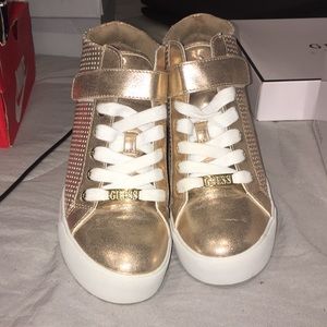 GUESS Gold Heel Sneaker
